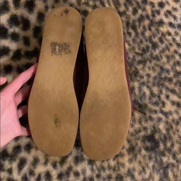 Burgundy Clarks - Picture 6 of 6
